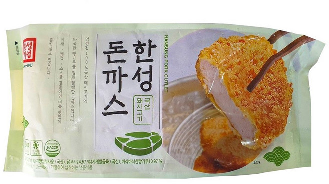 [한성기업]한성 돈까스 1.3kg 국산돼지고기, 1개