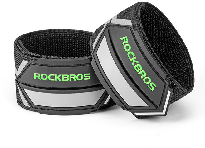 안전 각반 야광 발목 밴드, 혼합색상, 1세트