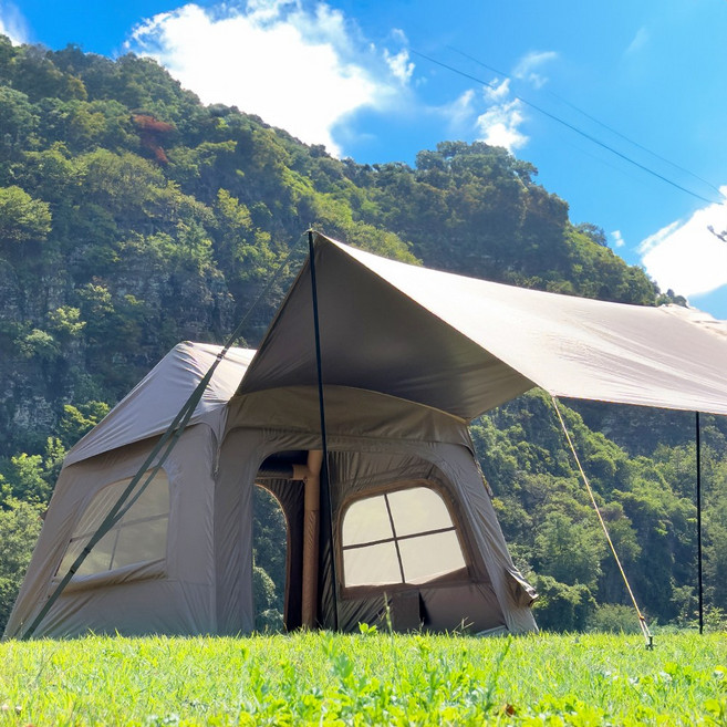 카르닉 스위트홈 에어텐트 원터치텐트 5-6인용, 에어텐트 단품, 애쉬오트베이지