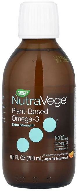 네이처스웨이 식물성 오메가3 액상 1000mg 200ml 마시는 DHA EAP, 1개, 40회분 - 쿠팡