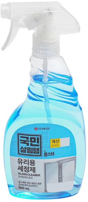 홈스타 김 서림 방지 유리 세정제 500 ml, 1개, 500ml