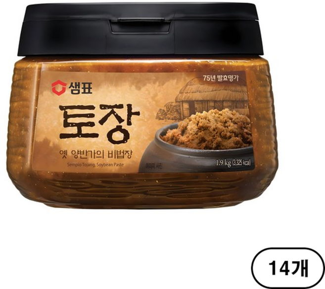 샘표 토장, 1.9kg, 14개