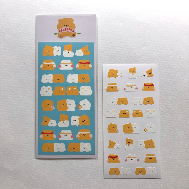 [소리샘으로연결] 먼슬리스티커