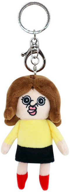 [공식정품] 빵빵이 옥지 전신 인형 키링 10cm 6종 택1/우정 웃긴 선물 생일 커플 크리스마스 응원, 1개, 04. 메롱 옥지 전신키링