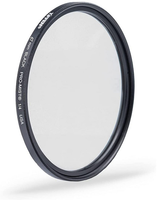 Tiffen 67BPM14 67mm Black Pro-Mist 1/4 Filter, 상세내용참조, 1개