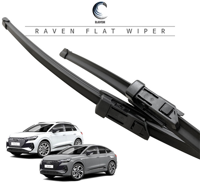 레이븐 아우디 Q4 이트론 e-tron 스포트백 와이퍼 운전석+조수석 세트 순정타입, 전면 와이퍼 세트, Q4 이트론 (22년~현재) 28+18