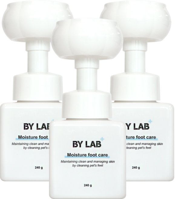 바이랩 강아지 모이스처 풋 케어 클렌징, 240g, 3세트