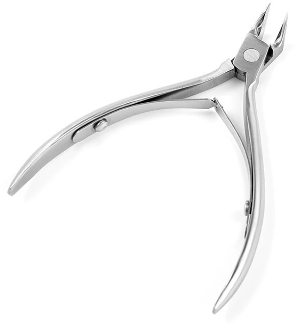 테네져 스테인리스 네일 큐티클 니퍼, 실버컬러, 1개 - 쿠팡