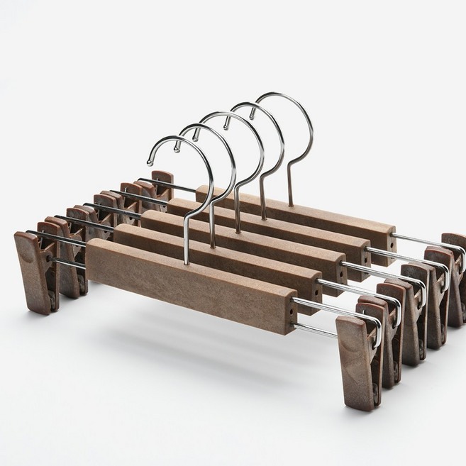 트리안트 국내생산 하의걸이 바지집게, brown, 20개