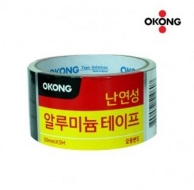 오공 난연성 알류미늄 테이프 50mmx5Mx1입, 1개