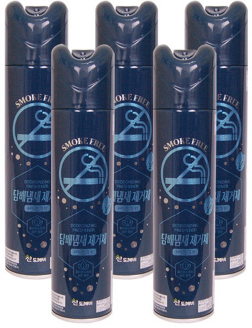 산도깨비 담배냄새_ 페퍼민트향 방향제, 300ml, 5개