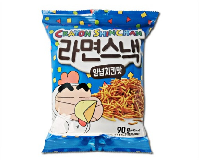 크레용신짱 라면스낵 양념치킨맛 7625_라면스낵 양념치킨맛19년5월, 90g, 1개