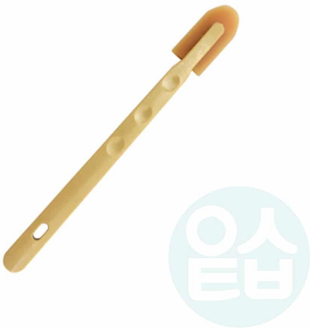 실리콘 손바닥 스틱 안마기 등 바디 로션 크림 연고 바르기, 1개