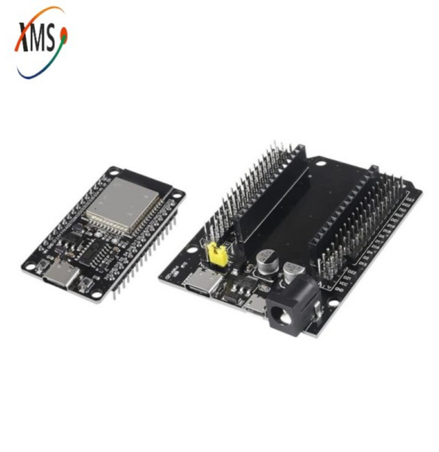 1-5세트 ESP32 개발 보드 무선 WiFi 블루투스 모듈 초저전력 소비 듀얼 코어 30핀 ESP32-WROOM-32S 32D, 01 Expansion Board