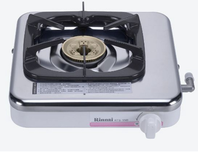 Rinnai 林內 RTS-1ND 不銹鋼單口檯爐, 1個, 液化(LPG)