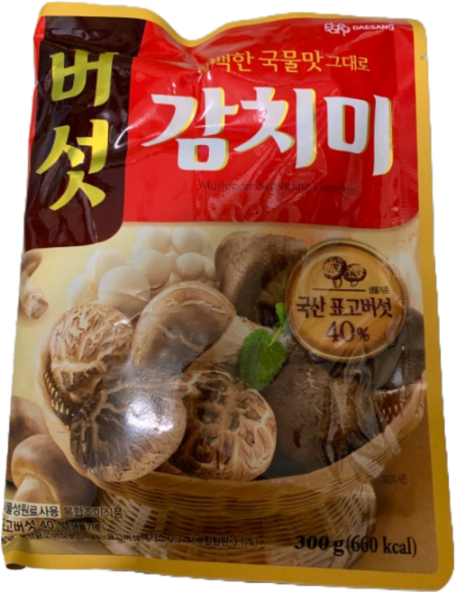대상 버섯 감치미, 300g, 7개