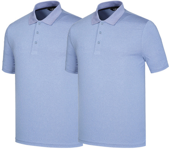 1+1남성 기능성 스판 카치온 카라티 반팔 폴로 티셔츠 골프 작업복 데일리 카라티 2장