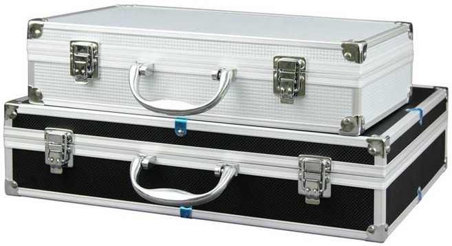 무선 마이크 보관함 알루미늄 가방 하드 케이스 수납함, 1개