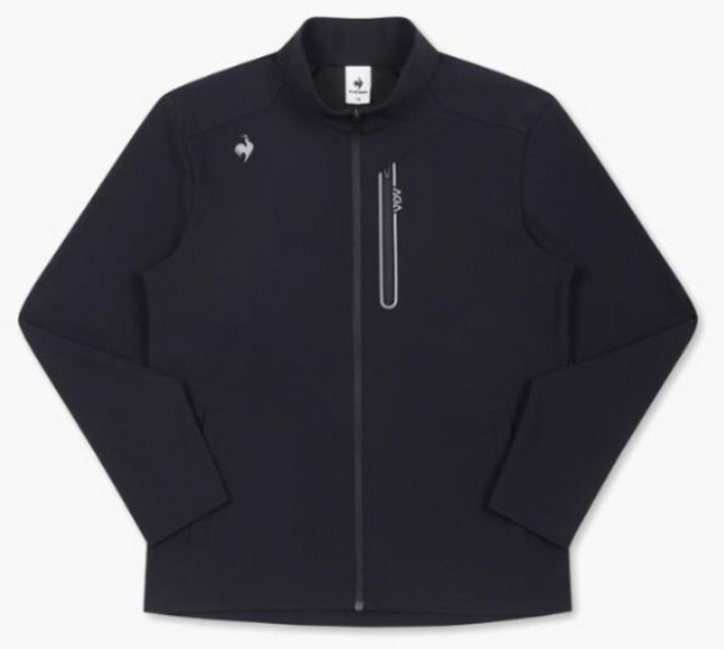 [르꼬끄] 져지 TQT QP323EFT91-BLK 트리코트 본딩 트랙탑 / BLACK