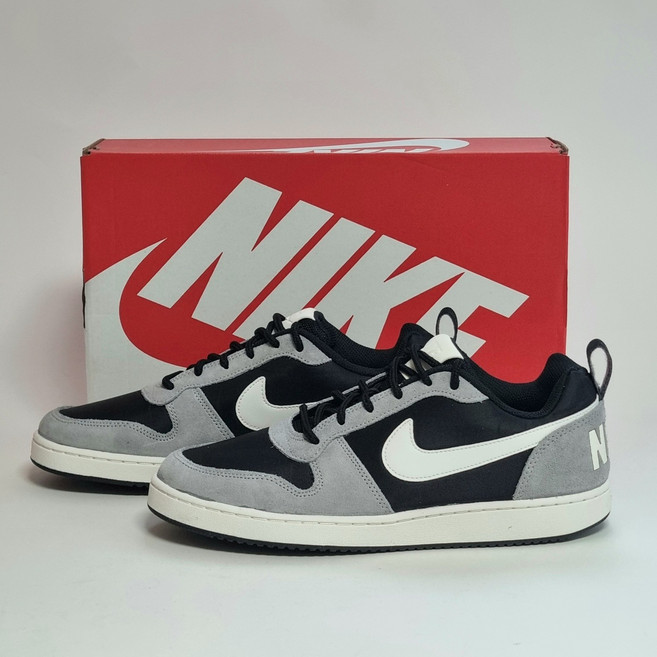 나이키 운동화 코트 버로우 로우 PREM 블랙 그레이 데일리 슈즈