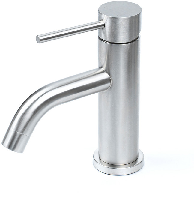 Liv 스텐 원홀 세면기 수전 340, 1개