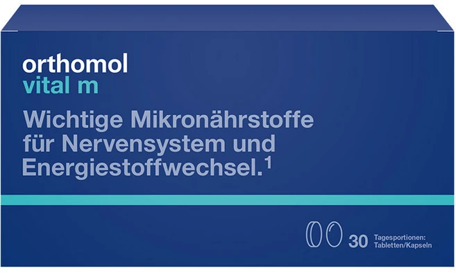 Orthomol 바이탈 m 정제/캡슐 30pcs, 1개, 30정 - 쿠팡