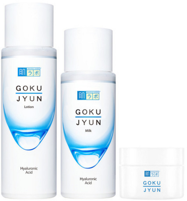 하다라보 고쿠쥰 3종 세트 (로션170ml+밀크140ml+크림50g), 1개, 1개