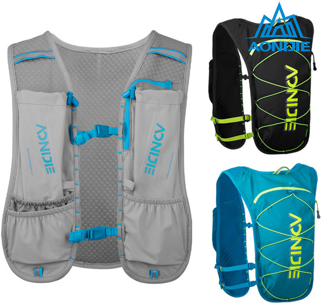 오니지 트레일 러닝 조끼 백팩 클라우드 V7, 블랙