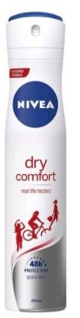 니베아 드라이 콤포트 데오드란트, 200ml, 10개
