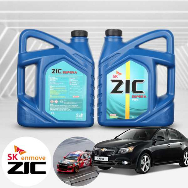 쉐보레 크루즈 (11~15) 2.0d ZIC 지크 SUPER A 부동액 3L 1병 냉각수 자동차 엔진부동액 녹방지 고성능 EG 쿨런트