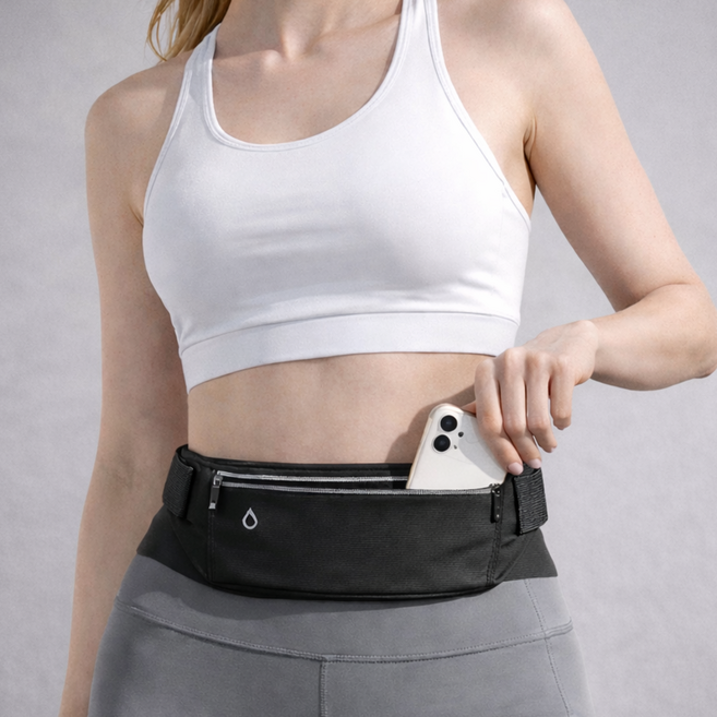 리비아 초경량 스마트폰 수납 러닝벨트