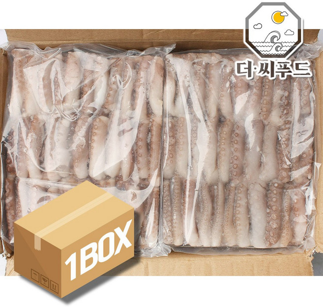 냉동 절단 손질 낙지 내장제거 볶음 대용량 벌크 업소용, 사이즈 : M, 1박스, 3kg