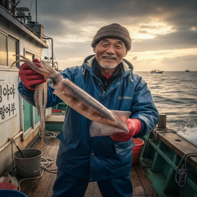 원양산 선동오징어 1kg, 1개, 1kg(갓잡아급냉 상위10% 선동오징어BEST)