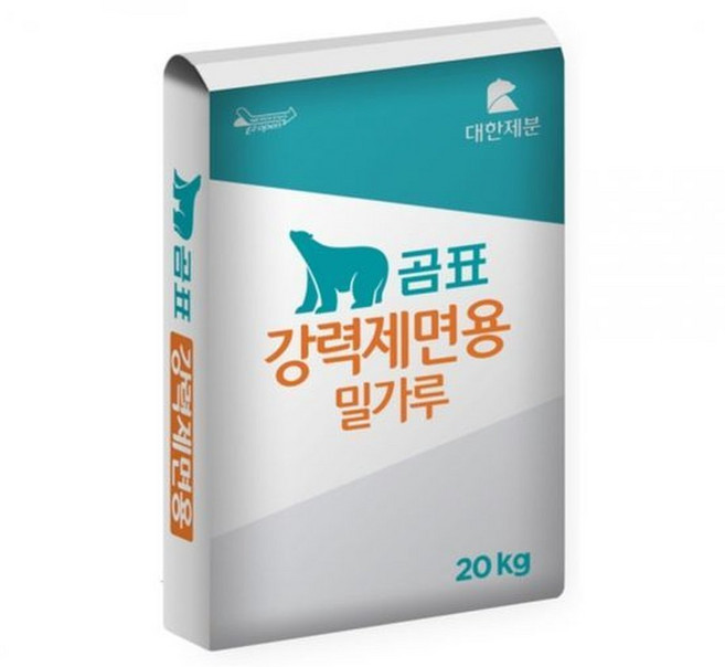 대한제분 곰표 강력제면용 밀가루 20kg, 2kg, 1개