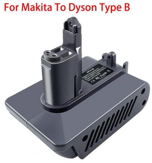 MakitaMilwaukee 18V 리튬 이온 배터리 용 어댑터- 유형 A유형 B DC31 DC35 DC44 동물 진공 청소기 용