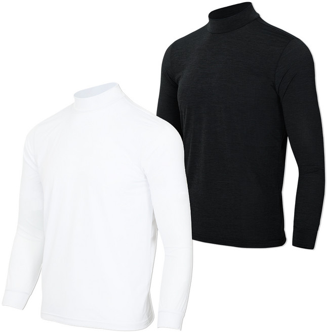 빌리언즈 여름 긴팔 반목티 쿨 스판 작업복 빅사이즈 2장