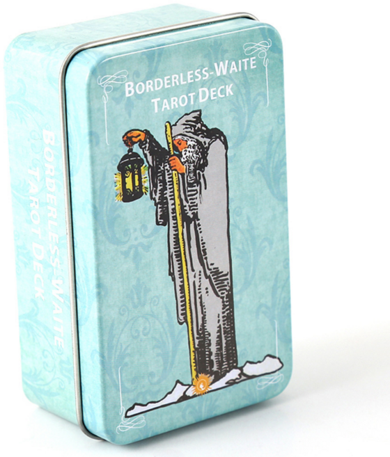 다가옴 타로카드 심리 운세 입문자용 유니버셜 웨이트 에디션, T32 보더리스 에디션 스미스-웨이트 타로덱, 1개