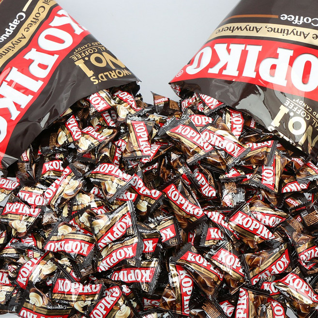 코피코 커피사탕 대용량 커피캔디120 + 카푸치노120개, 1개