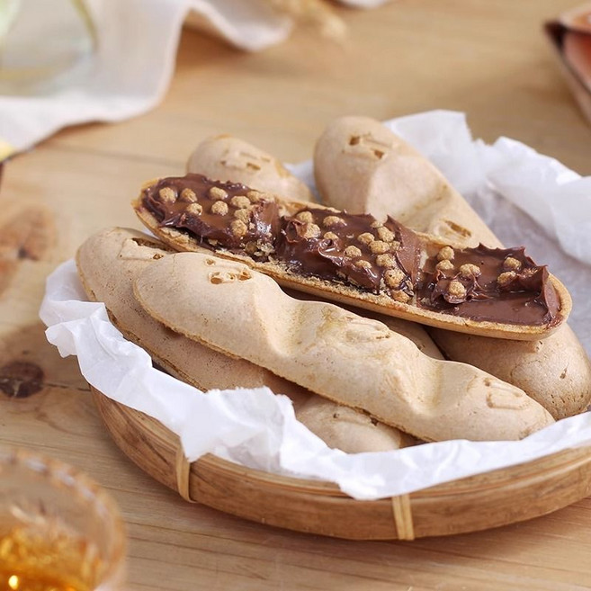 이탈리아스낵 페레로 누텔라너트 헤이즐넛버터 핑거초콜릿, 비스킷 스틱 132g/6 개입