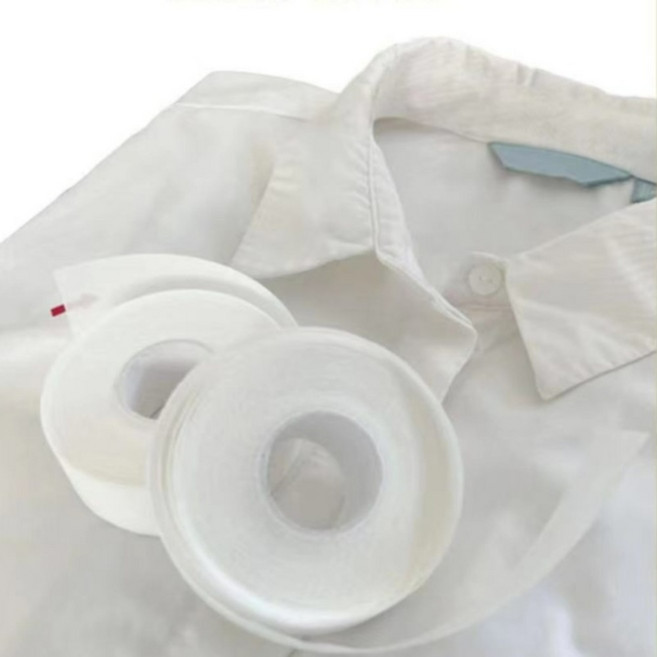 잘라쓰는 목땀패드 와이셔츠 목때 카라 모자 흰셔츠 오염방지 테이프 MM-50139, 1개