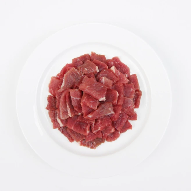 엉파 자연방목 호주산 목초 소고기(냉동), 250g, 1개, 국거리용 차돌양지 큐브형 - 쿠팡