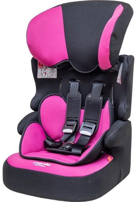 Nania納尼亞 成長型汽車安全座椅 法國公司貨 安全舒適 多段調節 玫瑰粉, 玫瑰粉公司出清特價無法退貨ok在下單