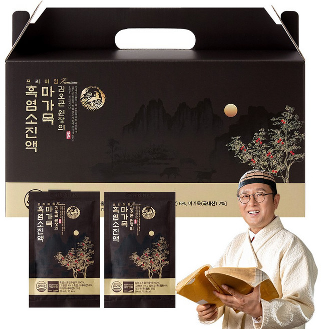 김오곤원장의 프리미엄 마가목 흑염소 진액 100% 국내산 30P, 1개, 2.1L
