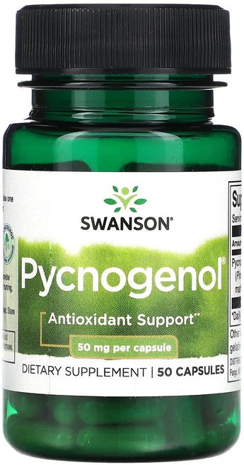 Swanson Pycnogenol 50mg 캡슐 50정, SwansonPycnogenol50mg캡슐50정, 1개 - 쿠팡