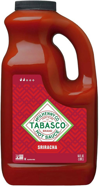 TABASCO Brand 스리라차 소스 1.9L(64온스) (1팩), Sriracha, 64 Fl Oz (Pack of 1)