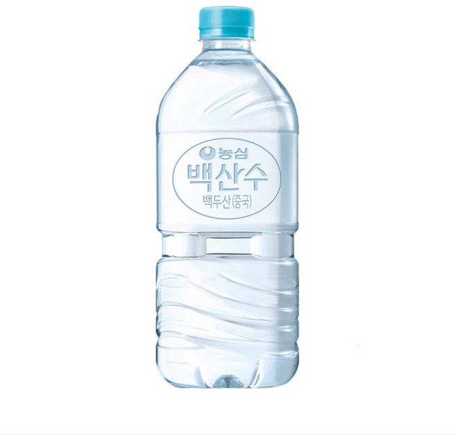 농심 백산수 무라벨 1L x 48개 먹은샘물 암반대수층 지하수, 단품