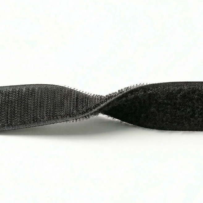 벨크로 찍찍이 원형 접착형테이프 케이블타이, 1개, 양면벨크로 3cm(1y)