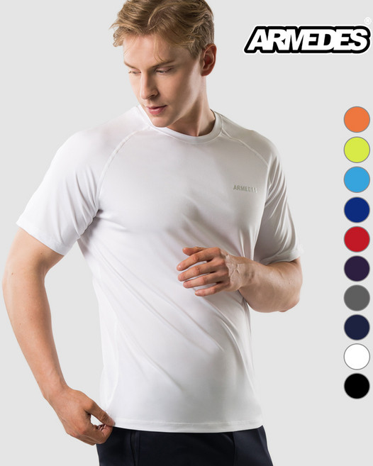아르메데스 사방스판 슈퍼드라이 반팔 티셔츠 AR-197
