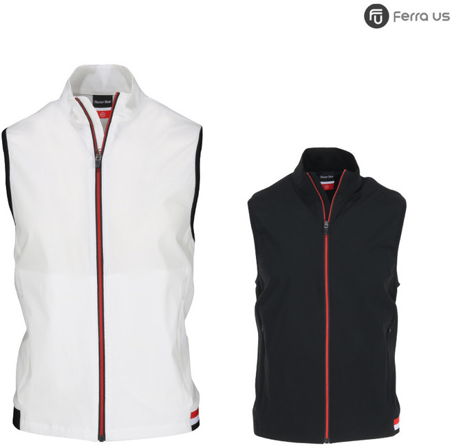 페라어스 남성용 스판 바람막이집업 골프조끼 CVMP8019S1