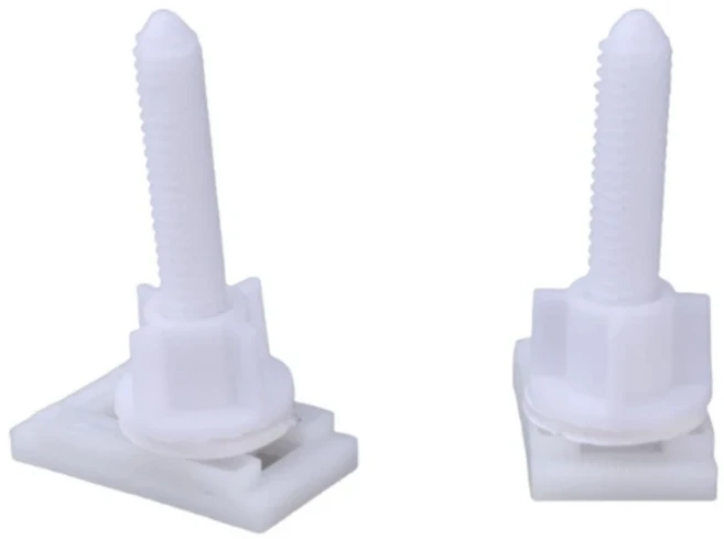 변기 커버 나사 볼트 설치하기 쉬운 변기 커버 나사 볼트 욕실용 필수 변기 커버 나사 볼트, 4.2x2.4 square